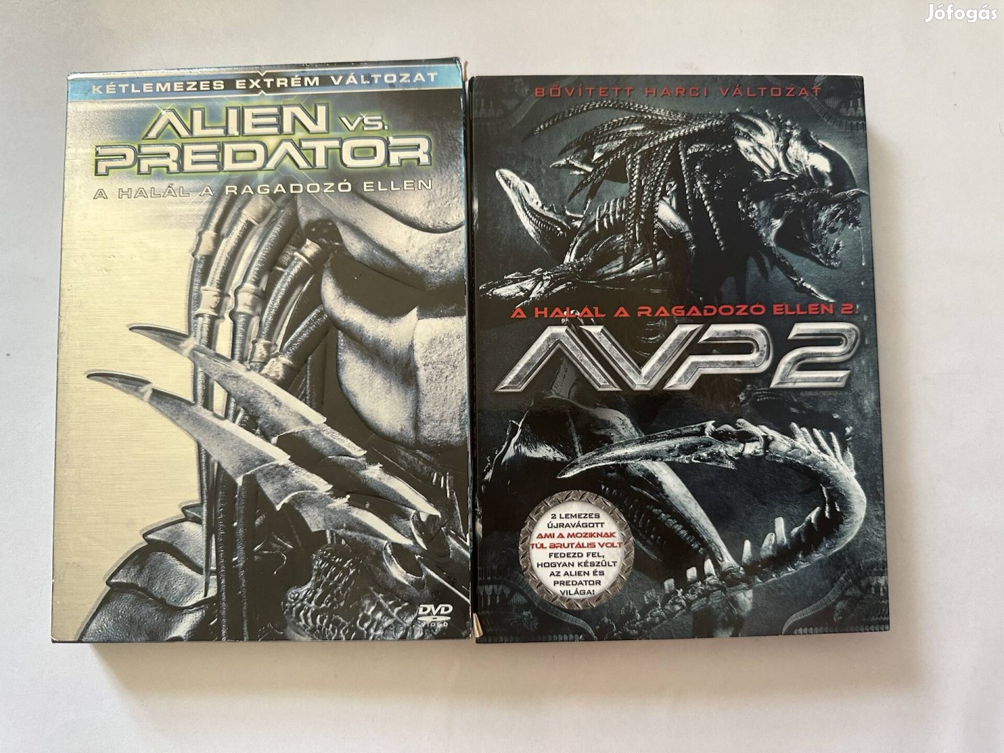 AVP 1,2rész (a halál a ragadozó ellen 4lemezes) dvd