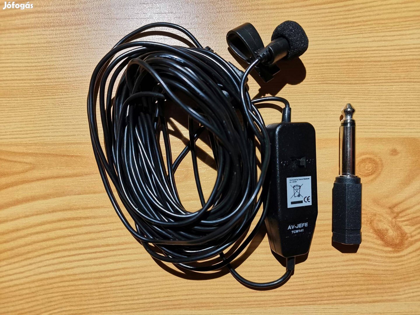 AV-Jefe TCM141 csíptetős mikrofon