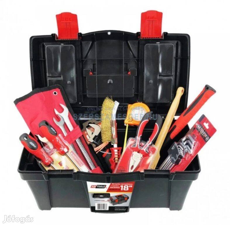AW Tools 11 részes szerszámkészlet kofferban