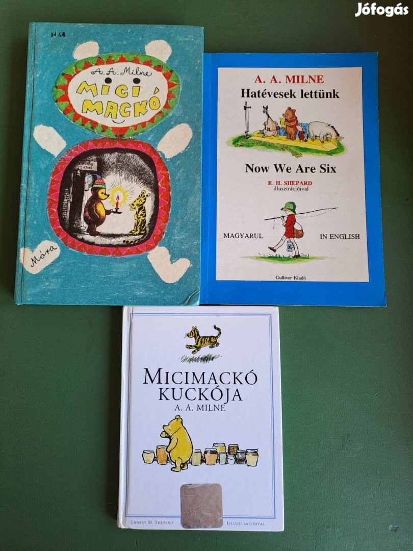 A.A. Milne Micimackó könyvek