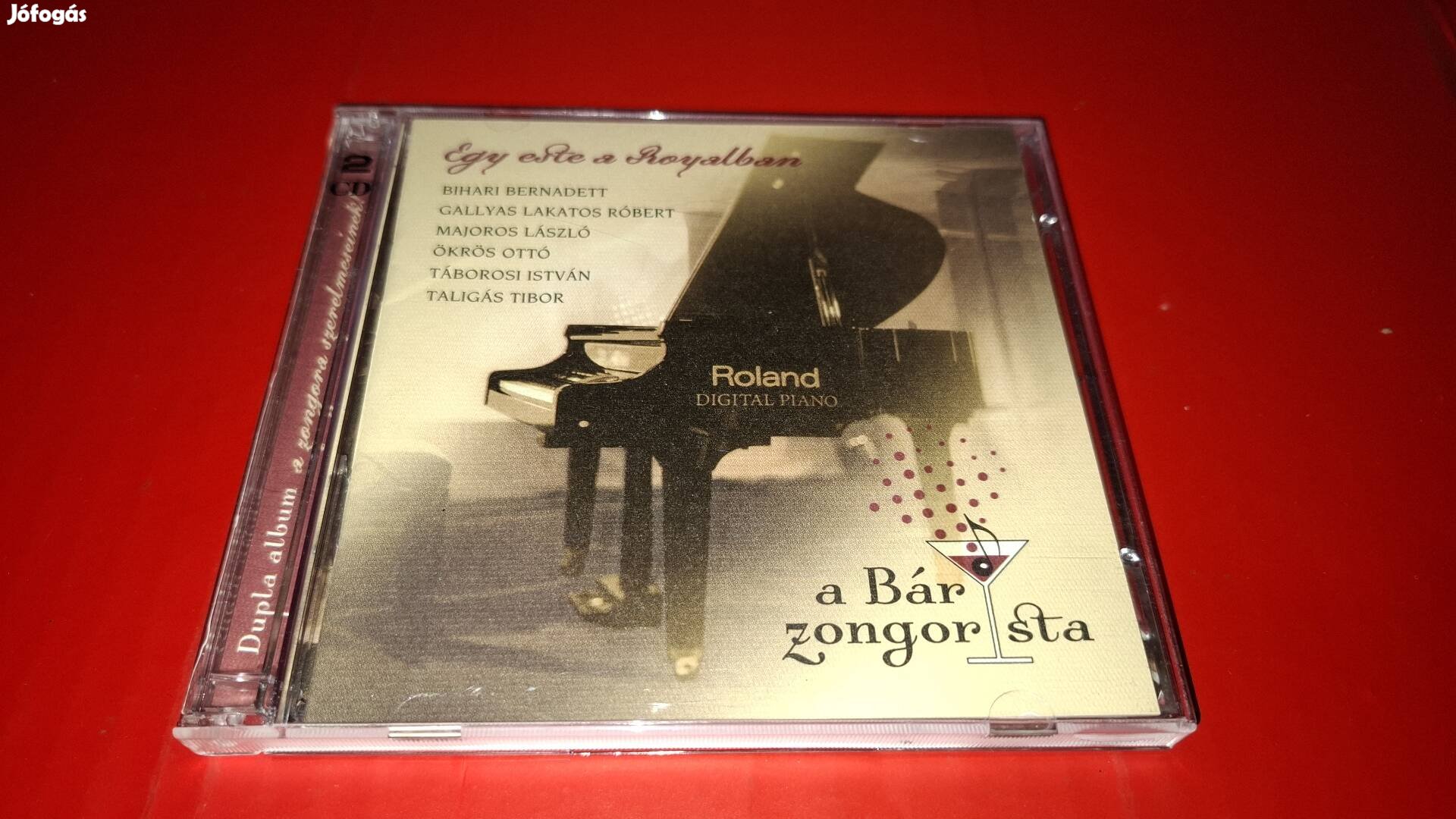 A Bár Zongorista Egy este a Royalban dupla Cd 2004