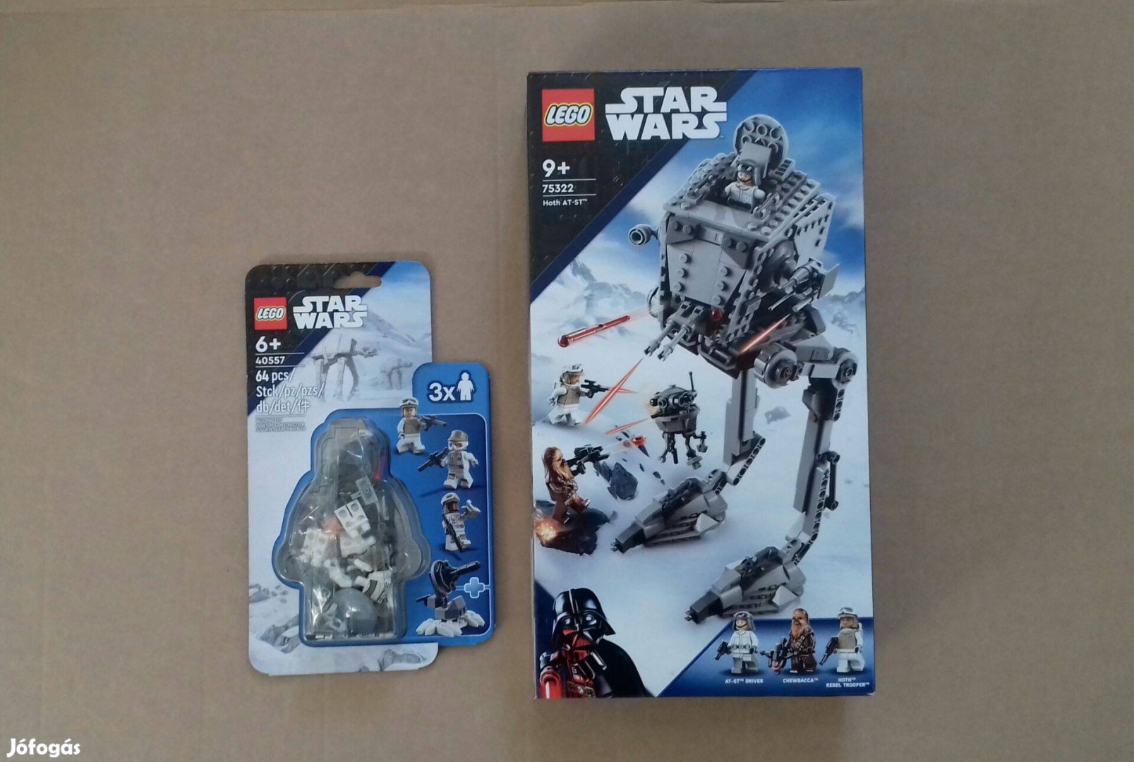 A Birodalom visszavág bontatlan Star Wars LEGO 40557 + 75322 Fox.árba