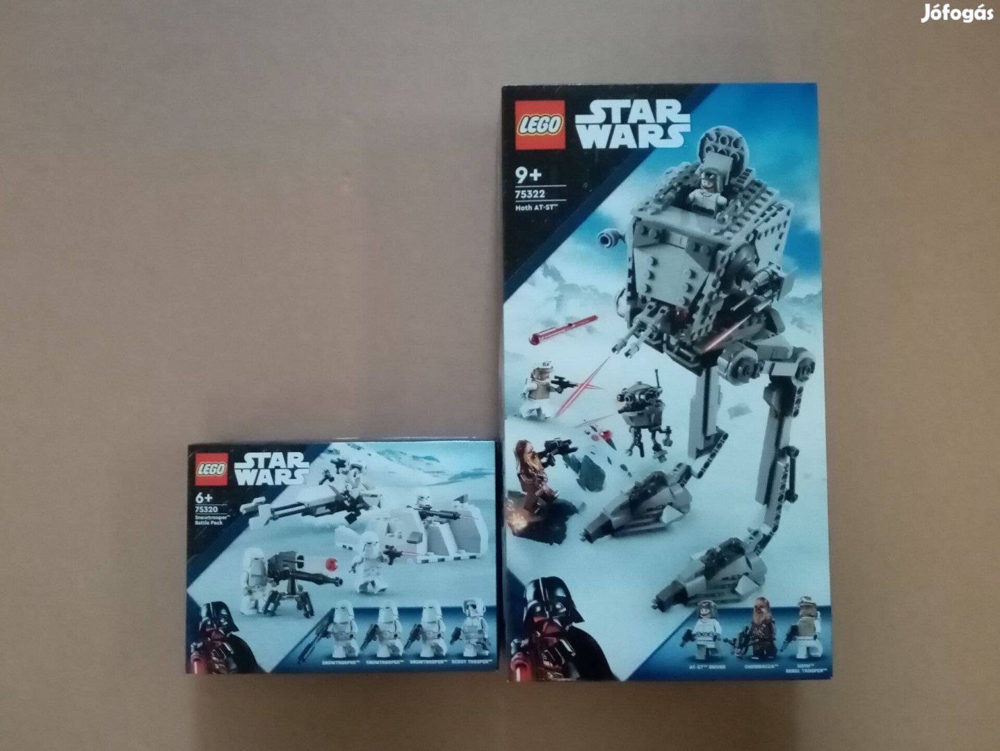 A Birodalom visszavág bontatlan Star Wars LEGO 75320 + 75322 Fox.árban