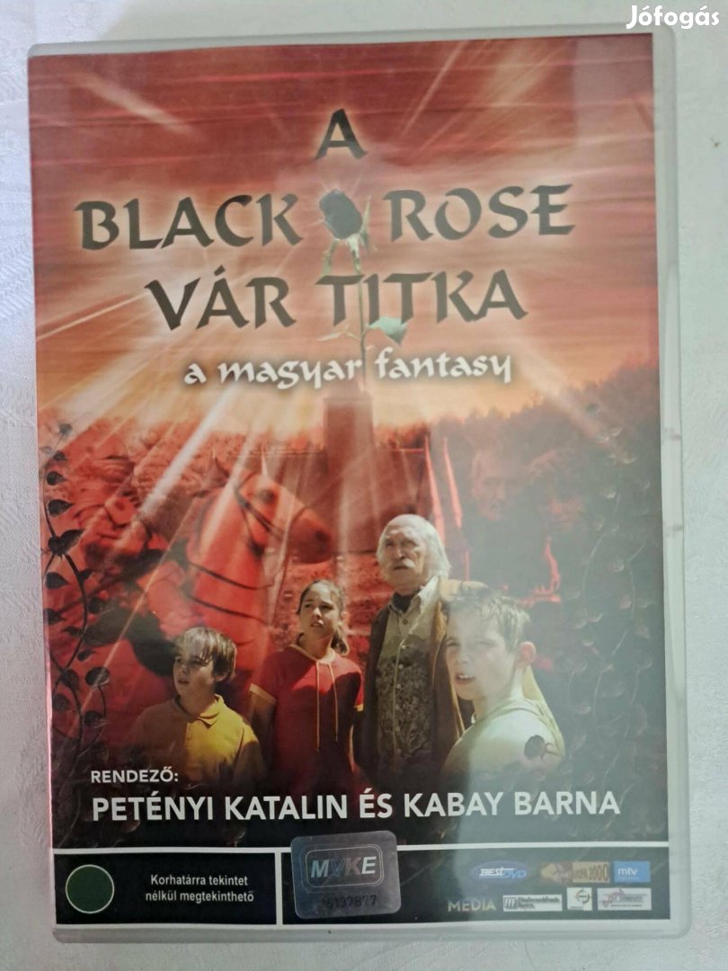 A Black Rose-vár titka DVD - magyar fantasy