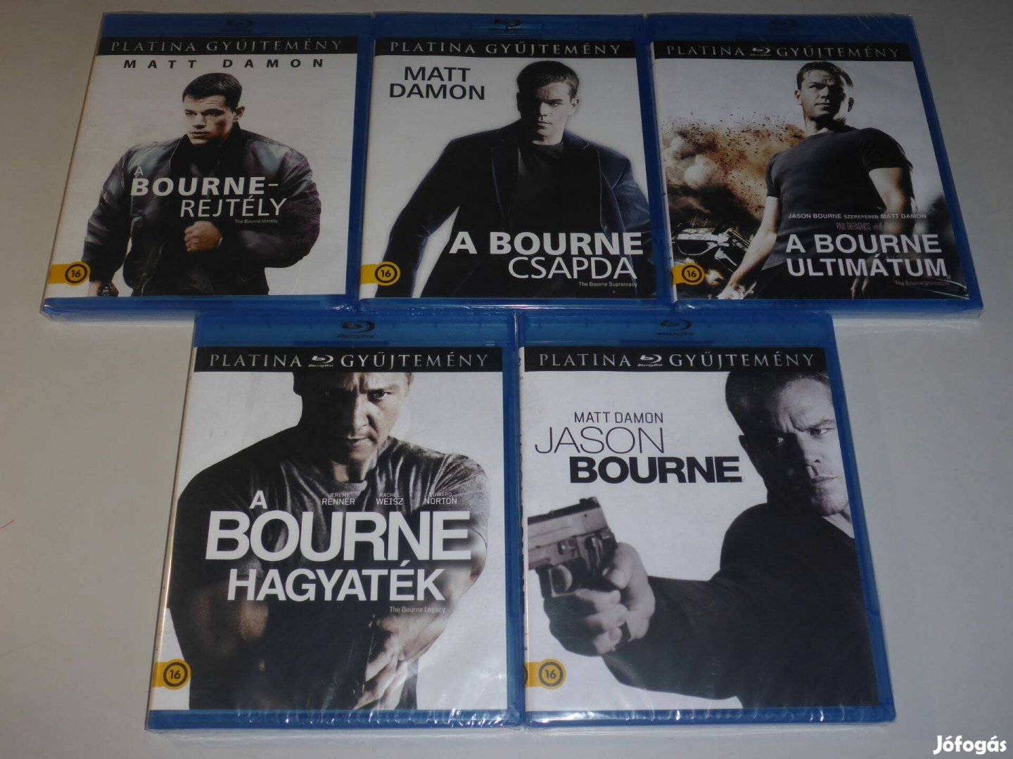 A Bourne gyűjtemény blu-ray film