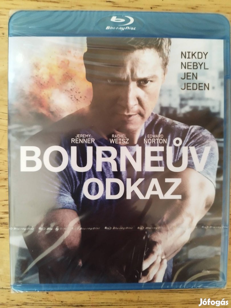 A Bourne hagyaték blu-ray Jeremy Renner Bontatlan