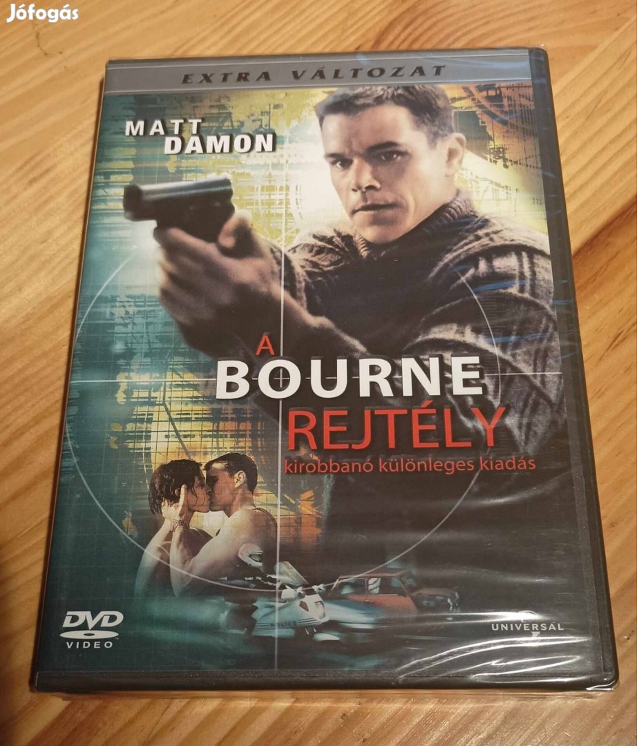 A Bourne rejtély dvd extra változat bontatlan Matt Damon 