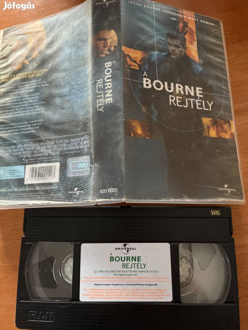 A Bourne rejtély vhs