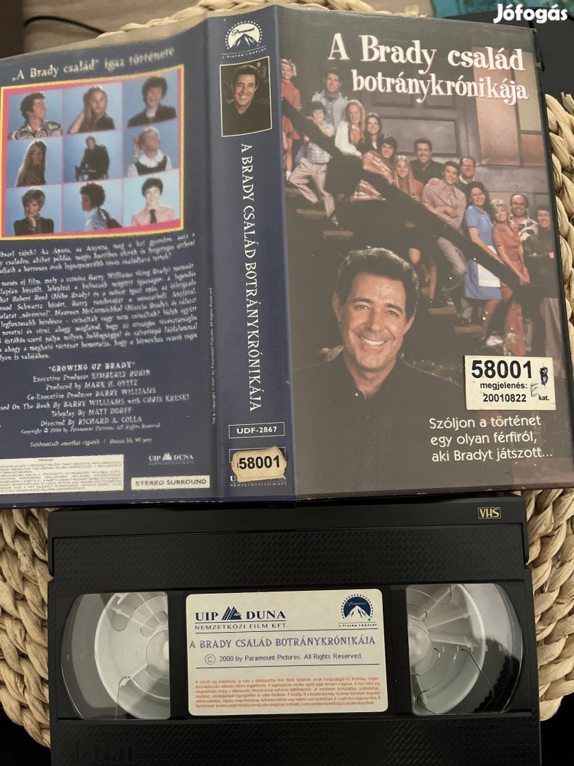 A Brady család vhs