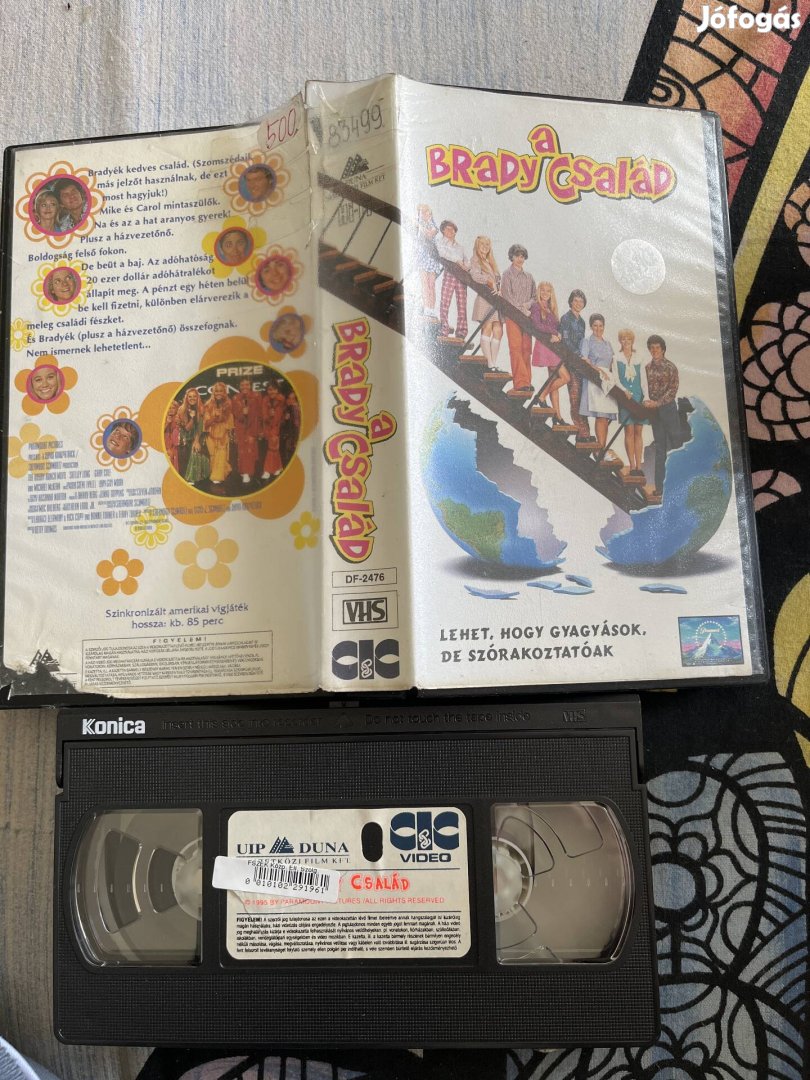 A Brady család vhs.   