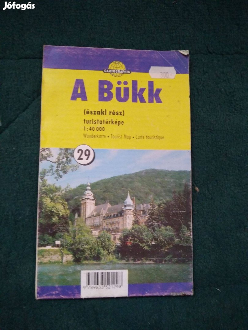 A Bükk Északi rész turistatérképe 140000 Cartographia