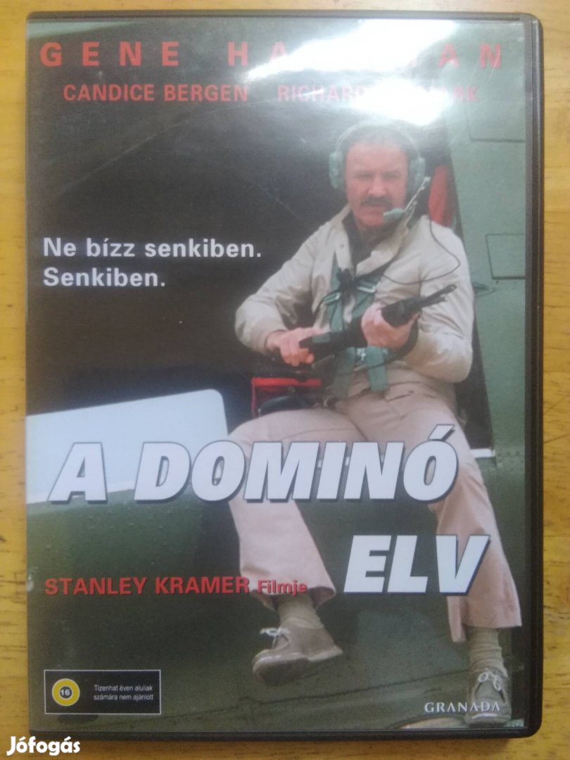 A Dominó elv újszerű dvd Gene Hackman