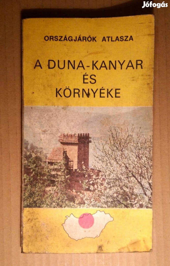 A Duna-kanyar és Környéke (térkép) 1979 (10kép+tartalom)