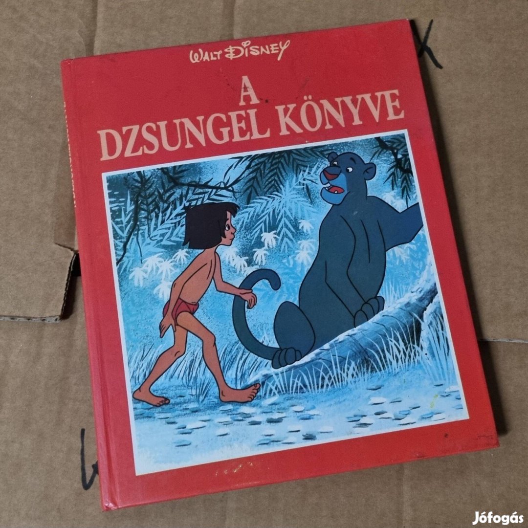 A Dzsungel könyve mesekönyv