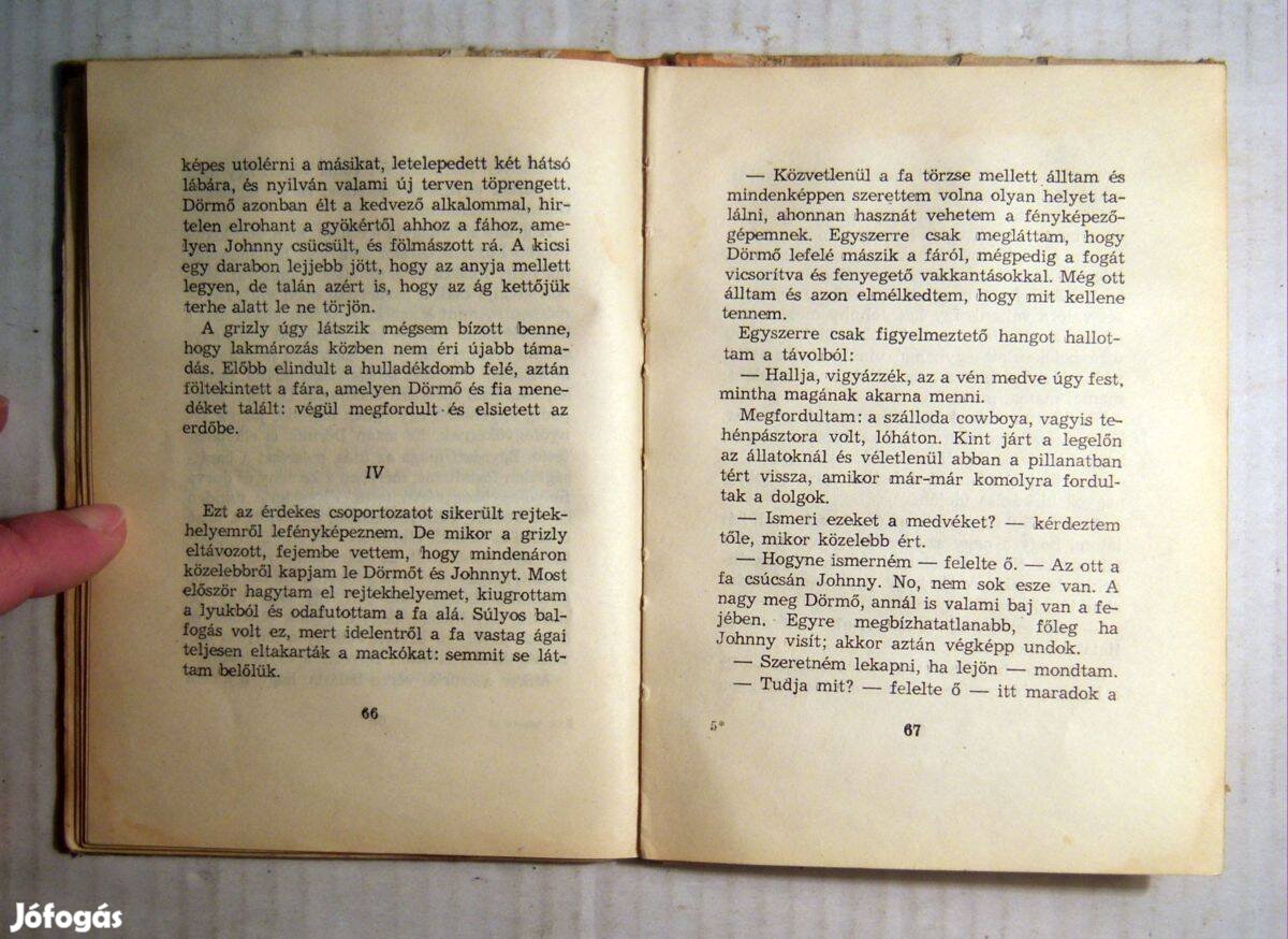 A Fekete Ló (Ernest Seton-Thompson) 1960 (viseltes) 6kép+tartalom