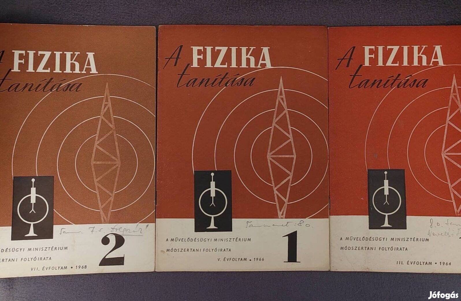 A Fizika Tanítása, 19641.,19661.,19682- Módszertani
