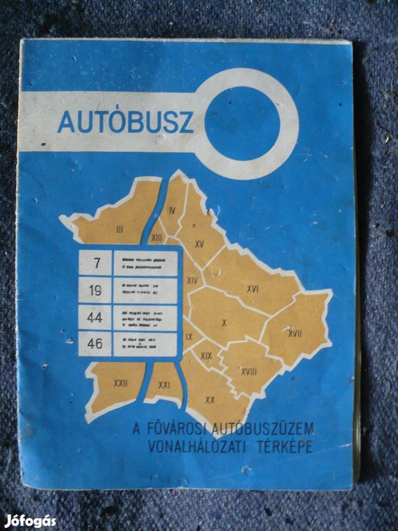 A Fővárosi Autóbuszüzem Vonalhálózati térképe (1962, Kartográf. Váll.)