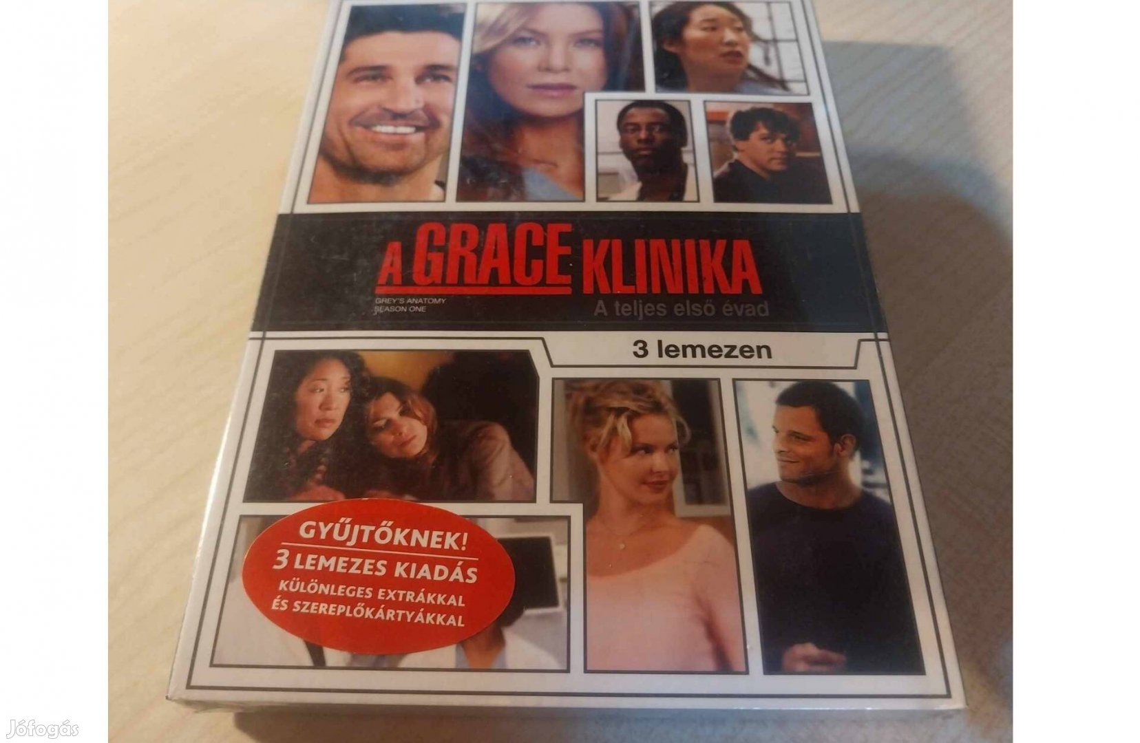 A Grace Klinika- A teljes első évad 3 lemezen dvd (bontatlan)