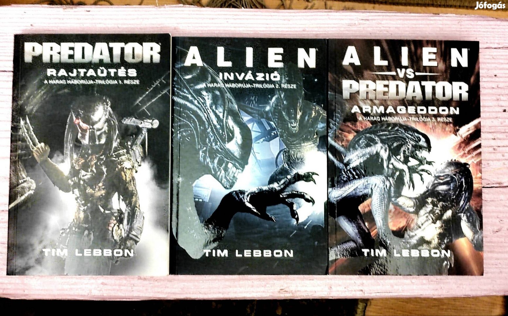 A Háború haragja trilógia Alien vs Predator Tim Lebbon