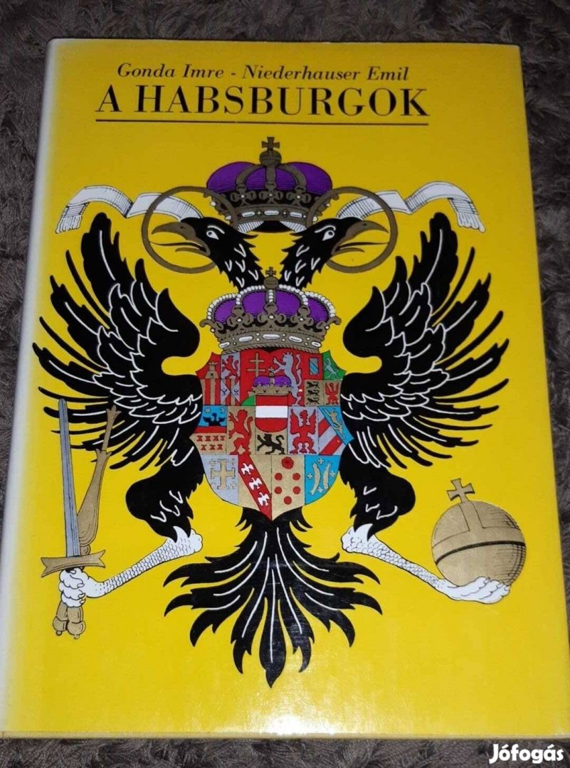 A Habsburgok c.könyv  jó állapotban eladó