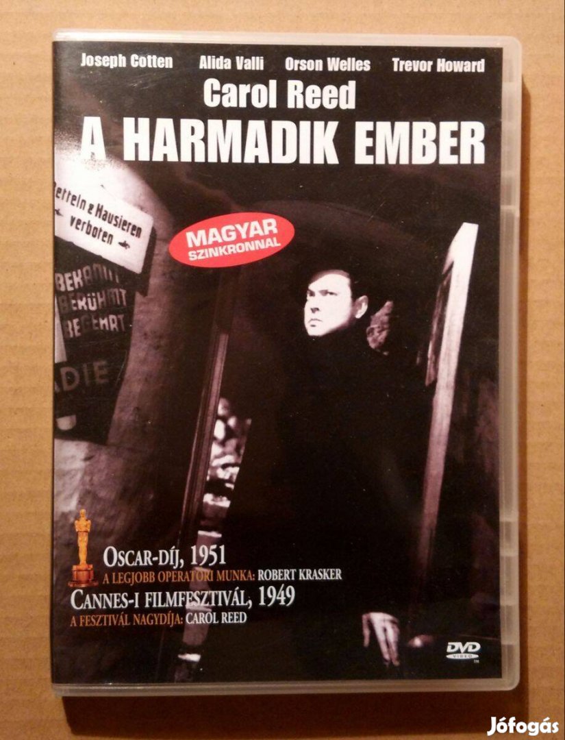 A Harmadik Ember (DVD) 1949 (2005) jogtiszta (karcmentes)