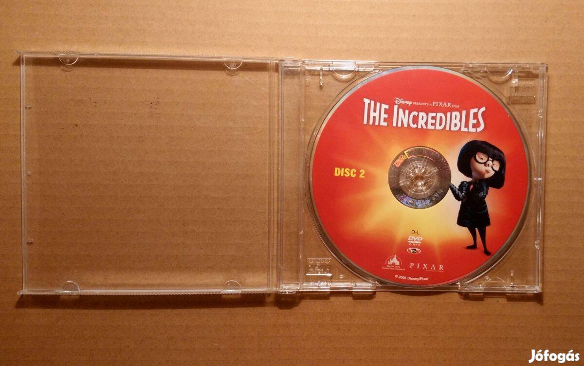 A Hihetetlen Család DVD (2004) csak a Disc 2 (jogtiszta)