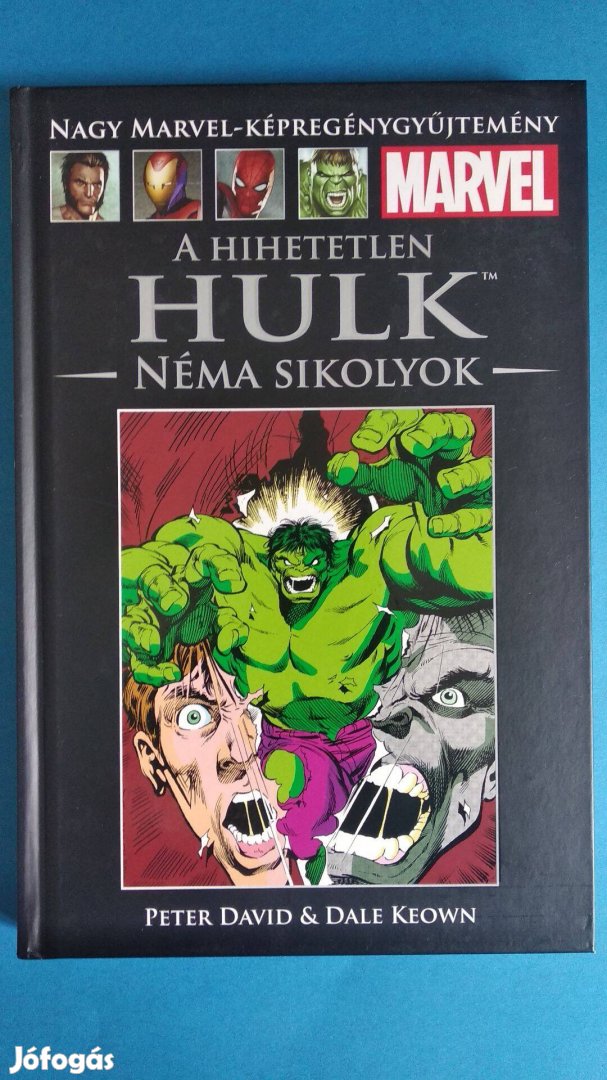 A Hihetetlen Hulk Néma Sikolyok Nagy Marvel Képregény