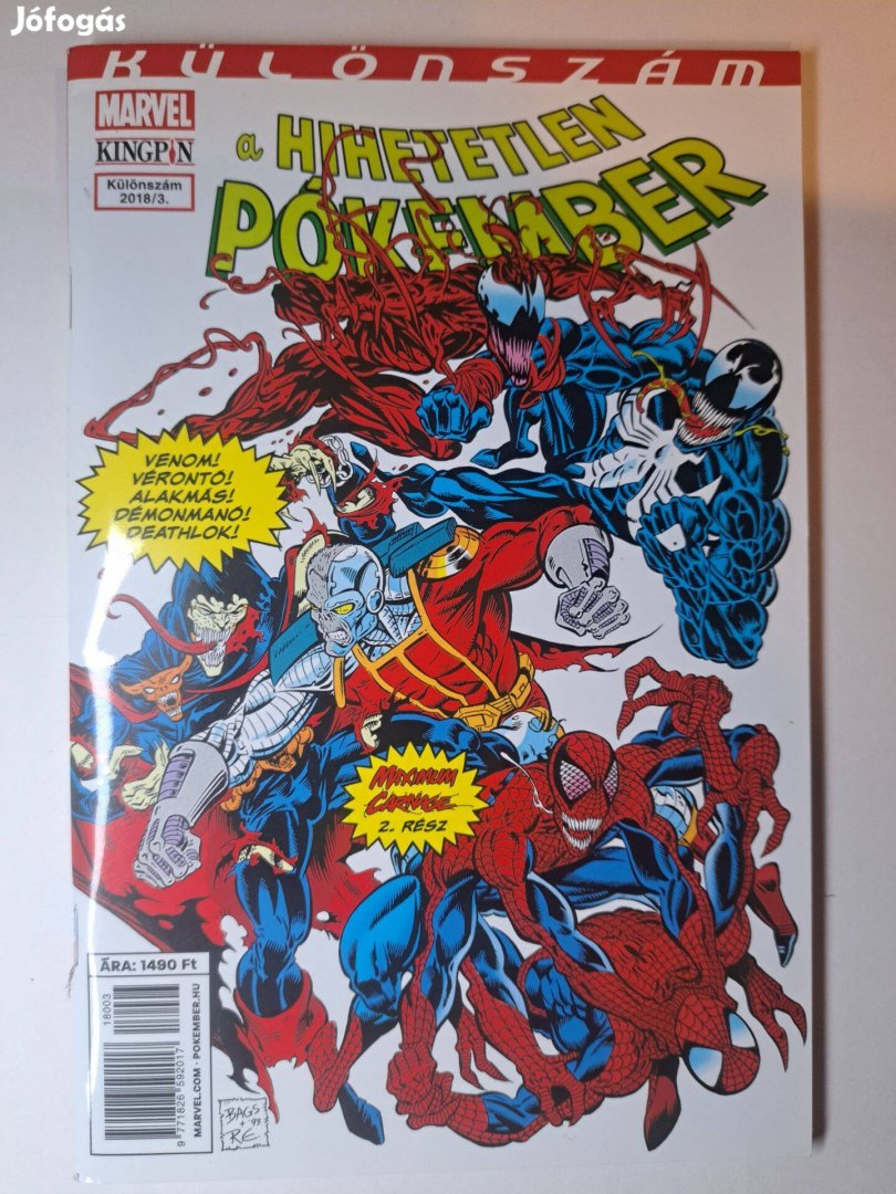 A Hihetetlen Pókember különszám (2018/3) Maximum Carnage 2. rész