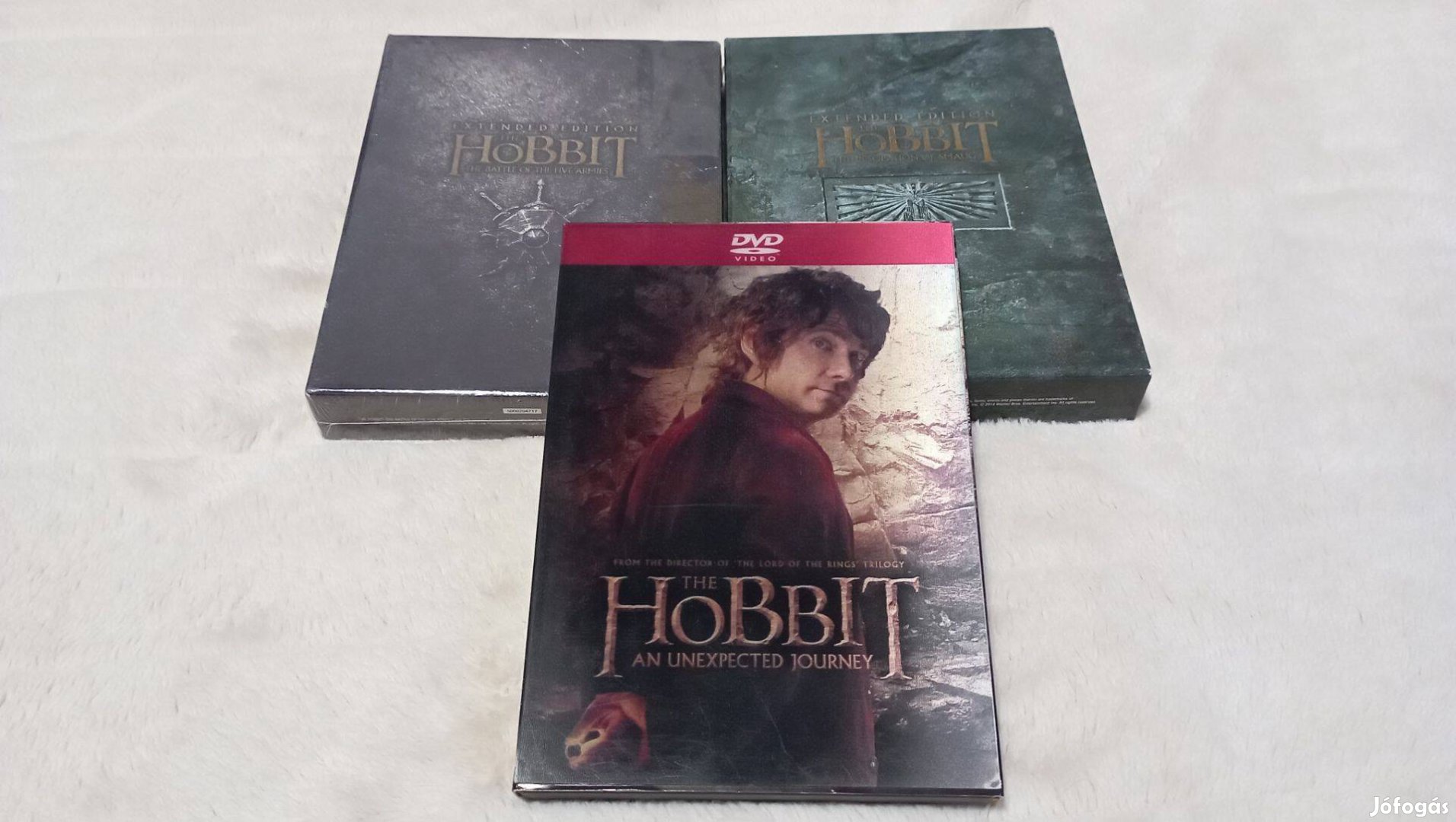 A Hobbit 1-2-3. egyben,DVD csomag1