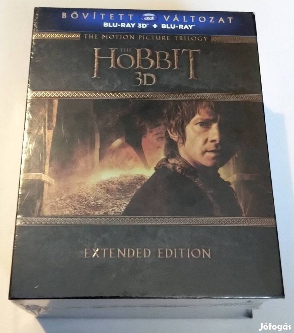 A Hobbit Trilógia - 15 lemezes Blu-ray Bővített Változat - Szinkronos!