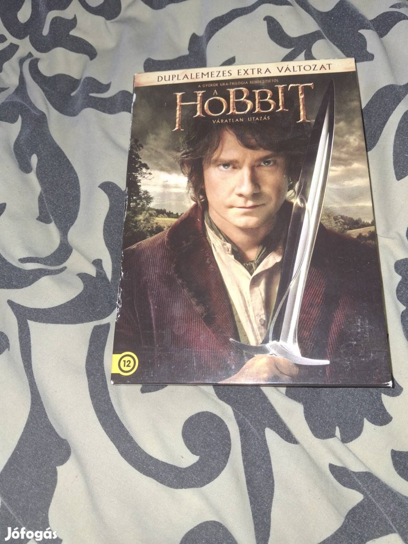 A Hobbit Váratlan utazás DVD Film dupla lemezes