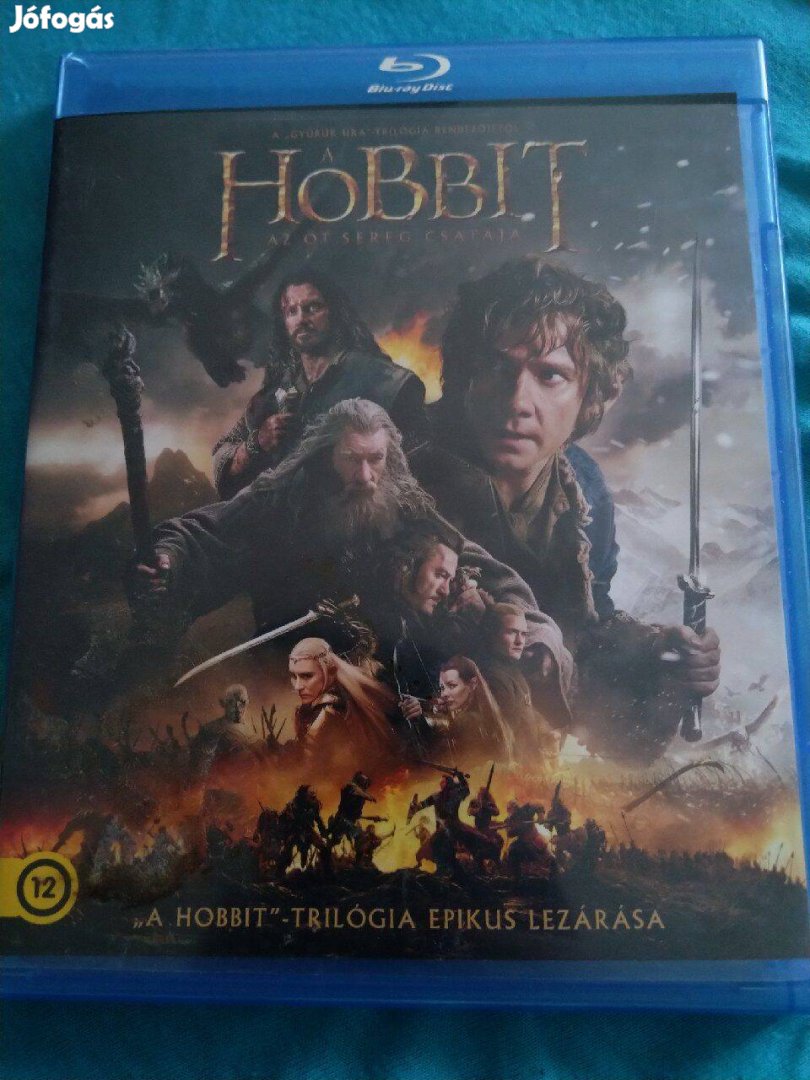 A Hobbit - Az öt sereg csatája Blu-Ray