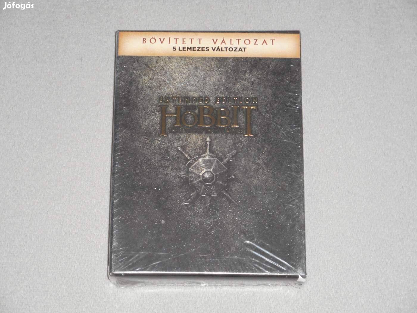 A Hobbit - Az öt sereg csatája - bővített v. (5DVD) digipack DVD film