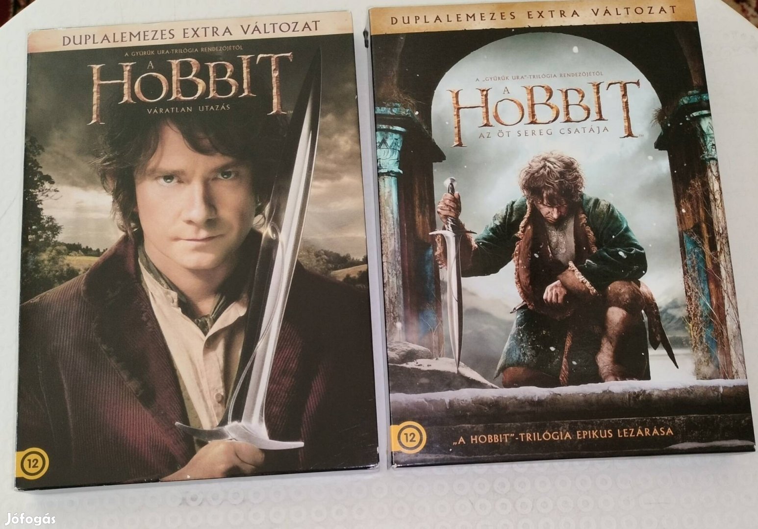 A Hobbit dvd dupla lemezes díszdobozban 