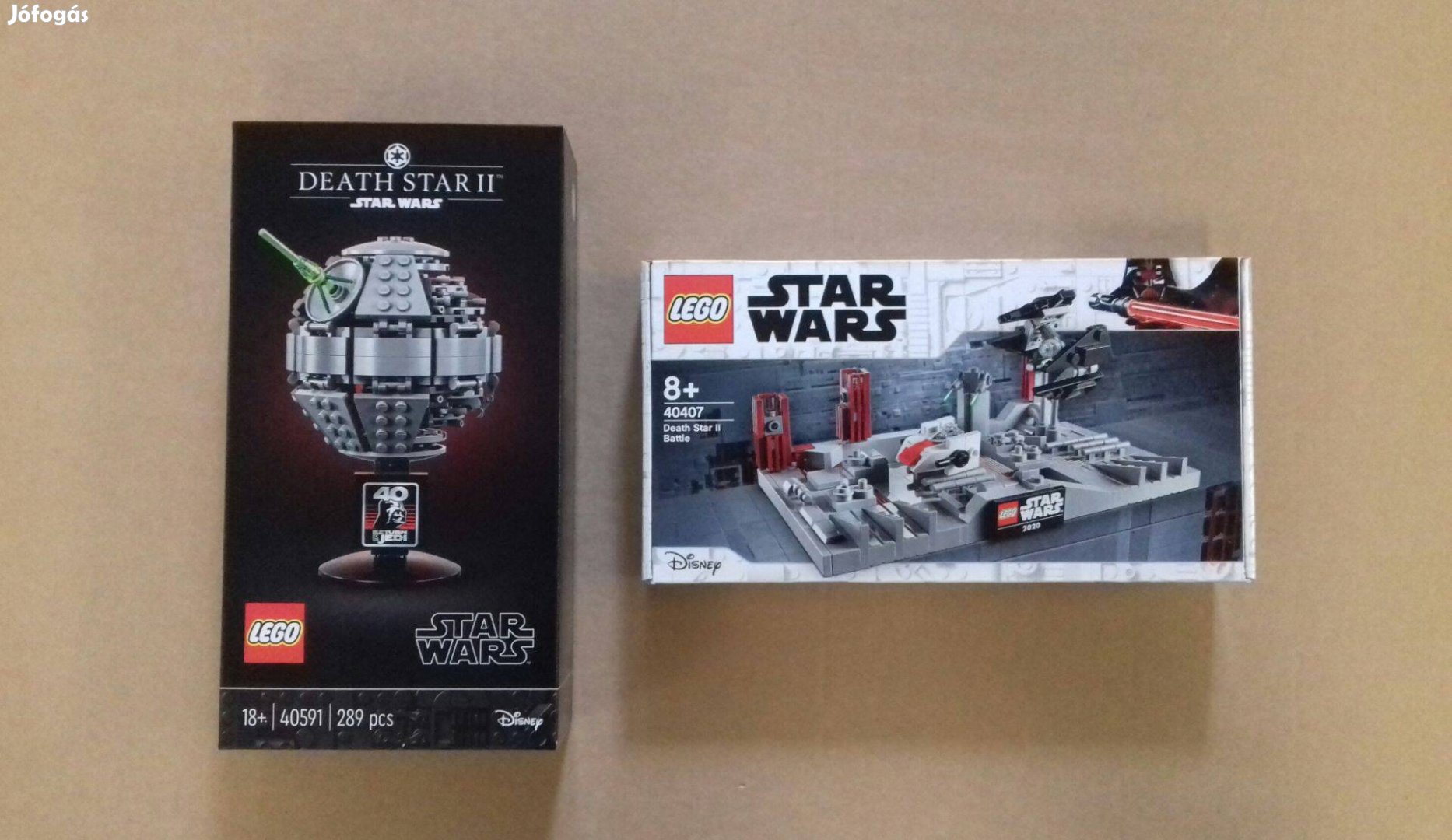 A II. Halálcsillag - bontatlan Star Wars LEGO -k: 40407 + 40591 Fox.ár