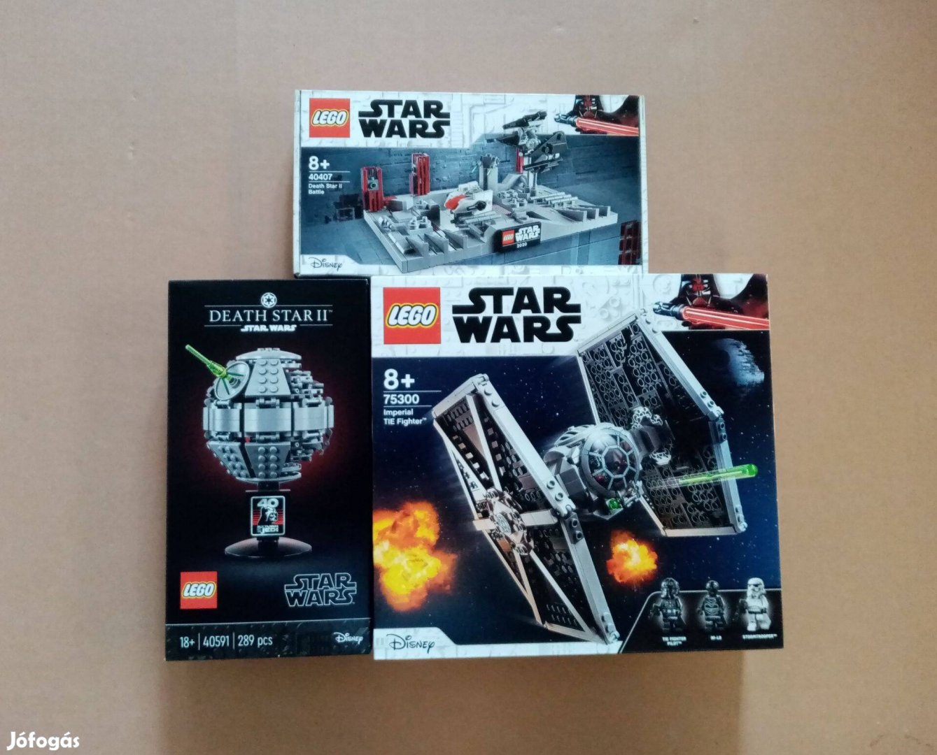 A Jedi visszatér bontatlan Star Wars LEGO 40407 + 40591 + 75300 utánvé
