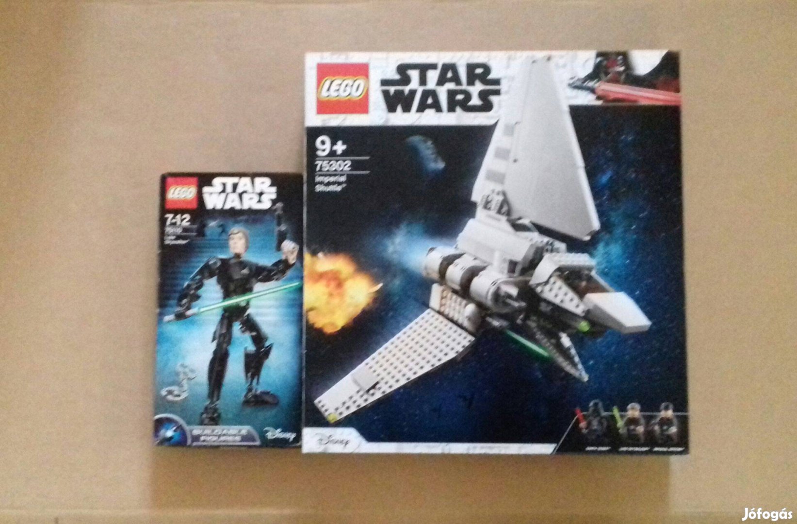 A Jedi visszatér bontatlan Star Wars LEGO 75110 Luke + 75302 Fox.árban