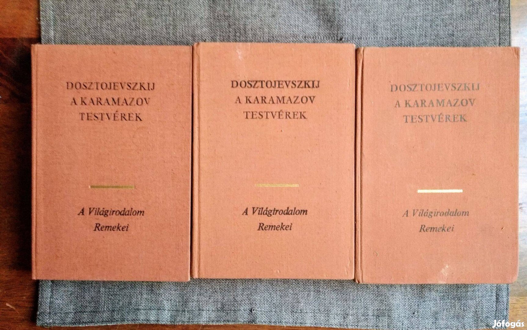 A Karamazov testvérek I-III. Fjodor Mihajlovics Dosztojevszkij A Világ