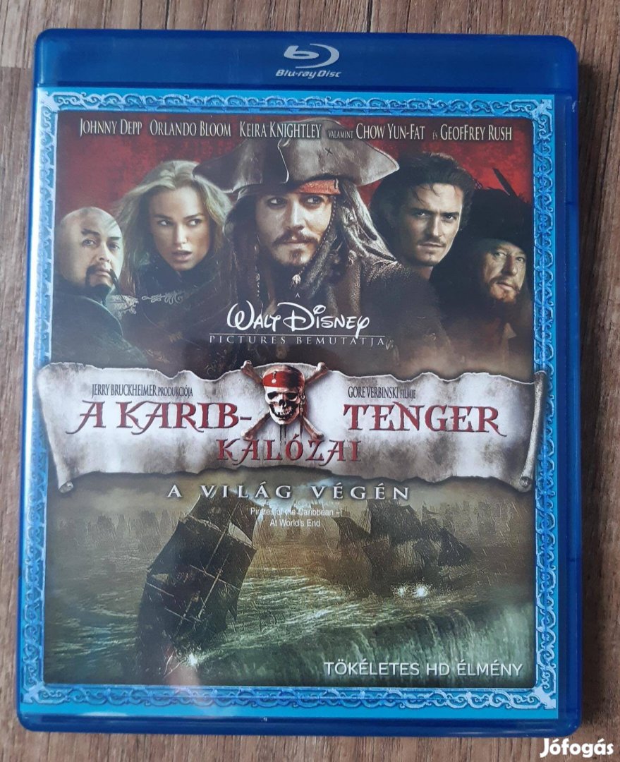 A Karib-tenger kalózai 3 - A világ végén (Blu-Ray) (bontatlan)