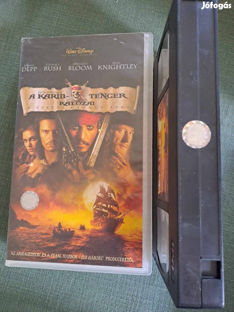 A Karib-tenger kalózai VHS