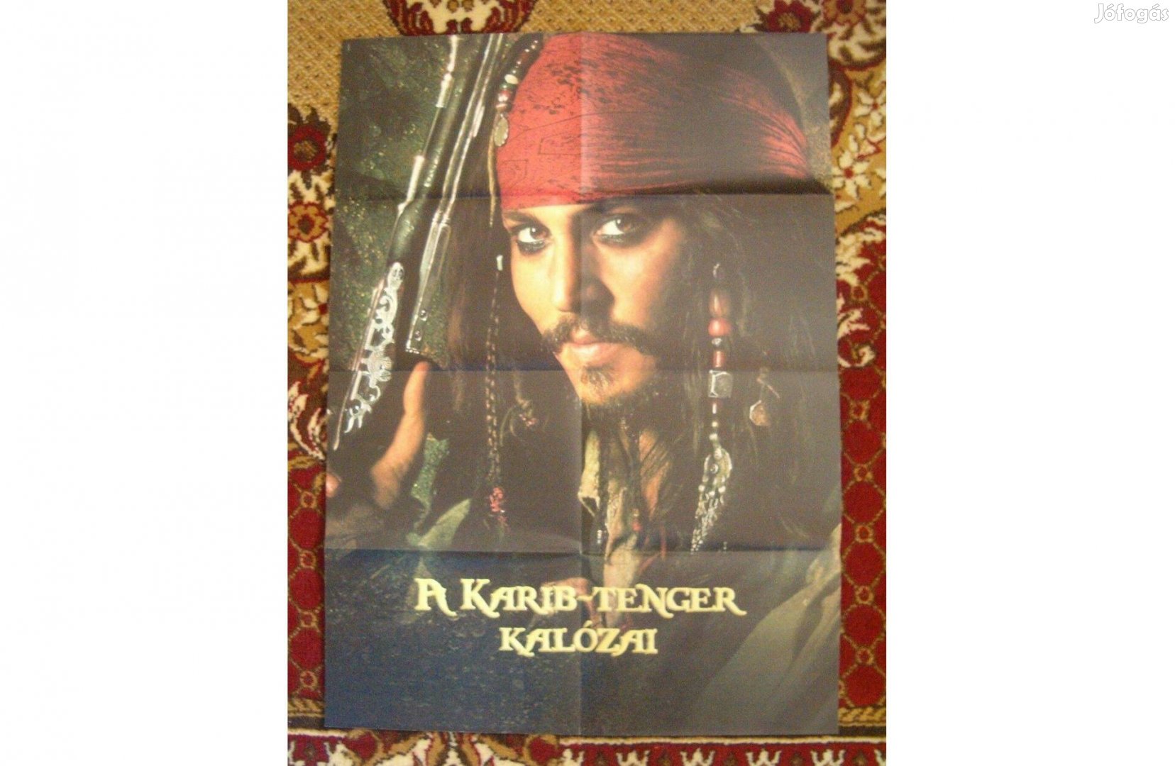 A Karib-tenger kalózai, Johnny Depp, 2 oldalas plakát, poszter