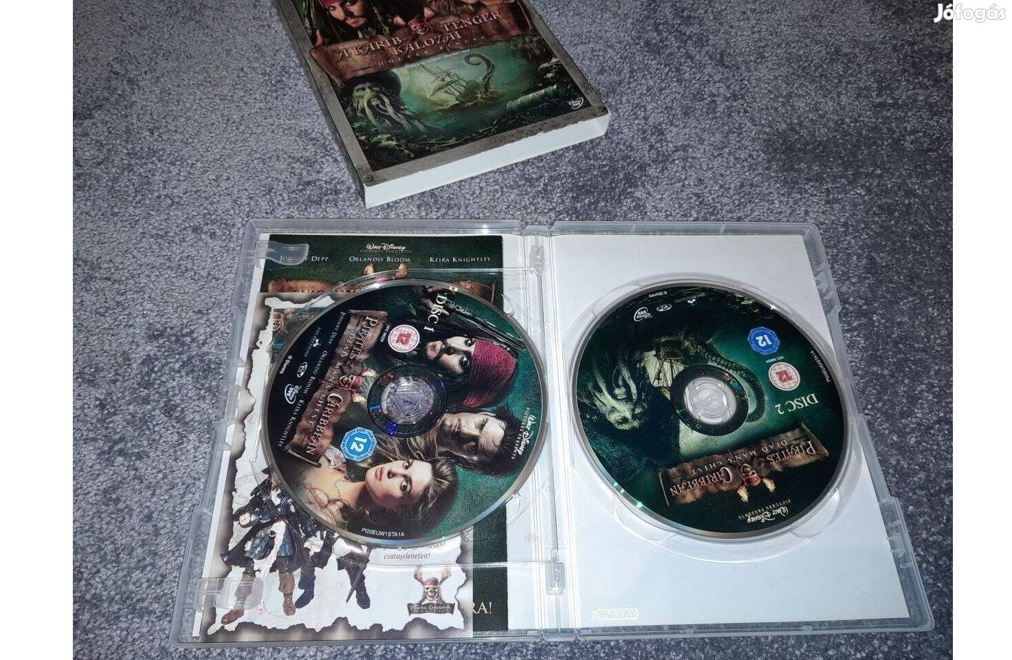 A Karib-tenger kalózai - Holtak kincse - 2 DVD (2006) Szinkronos fekni