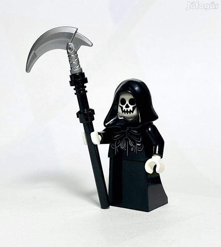 A Kaszás / Grim Reaper Eredeti LEGO egyedi minifigura - Halloween - Új