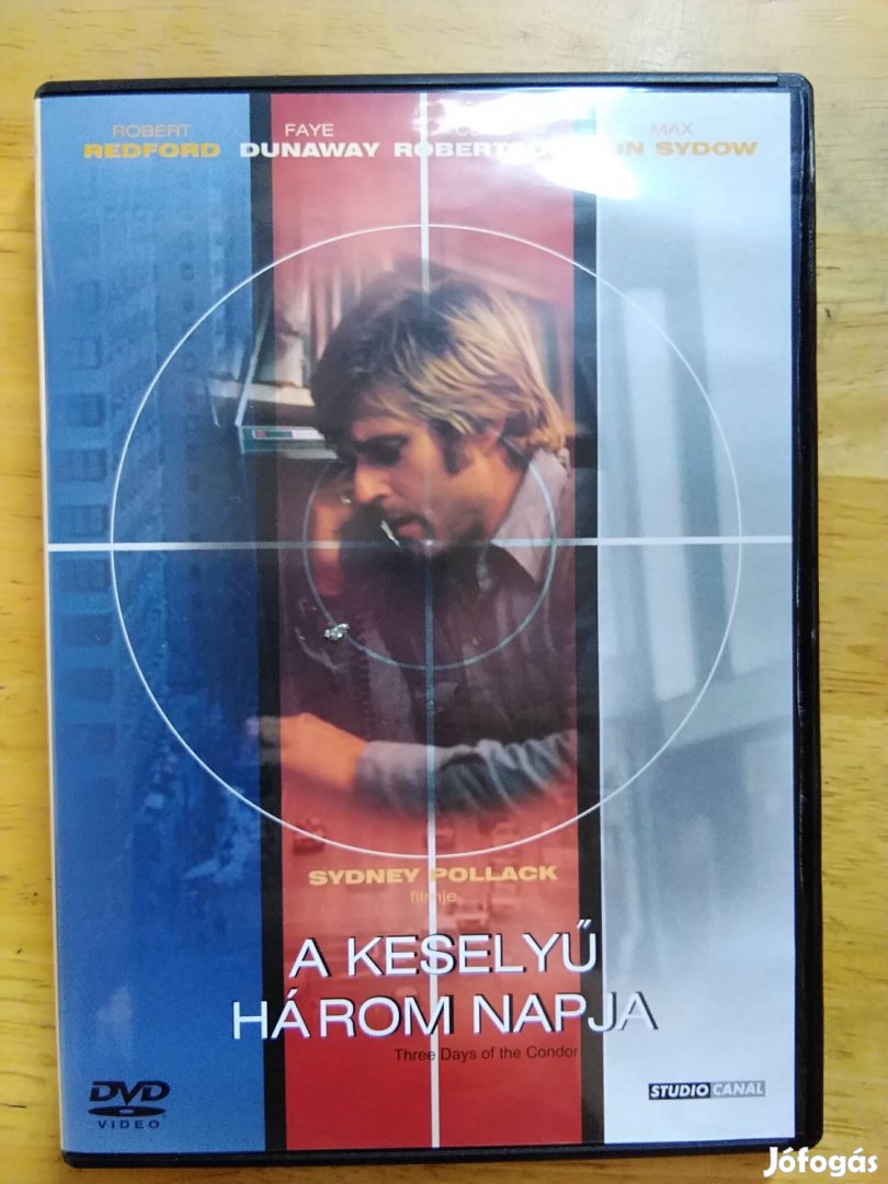 A Keselyű három napja dvd Robert Redford 