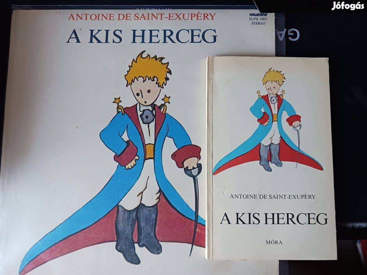 A Kis Herceg meselemez+ könyv