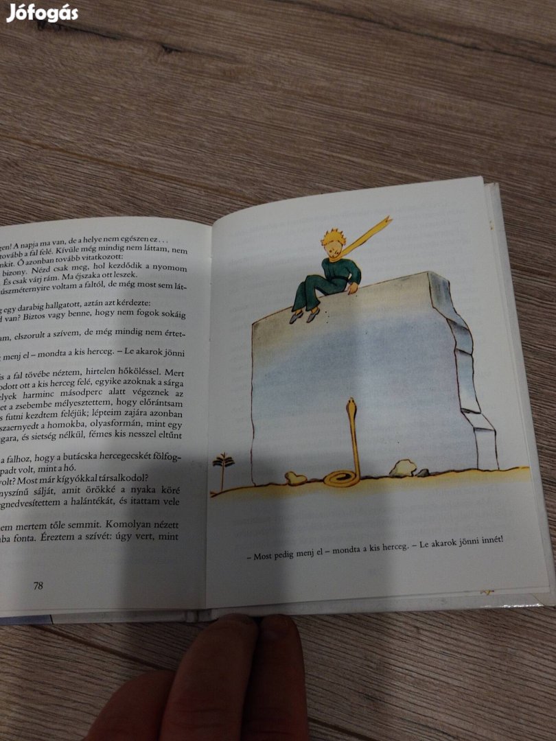 A Kis herceg mini könyv 