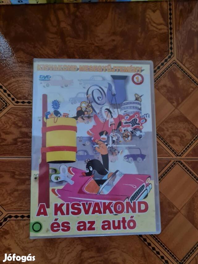 A Kisvakond és az autó dvd 