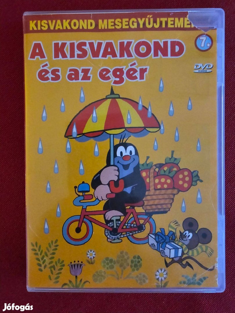 A Kisvakond és az egér szinkronos DVD - (Kisvakond mesegyűjtemény 7.)