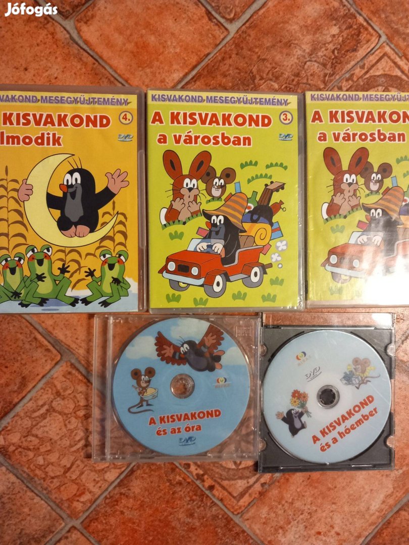 A Kisvakond mese DVD lemez