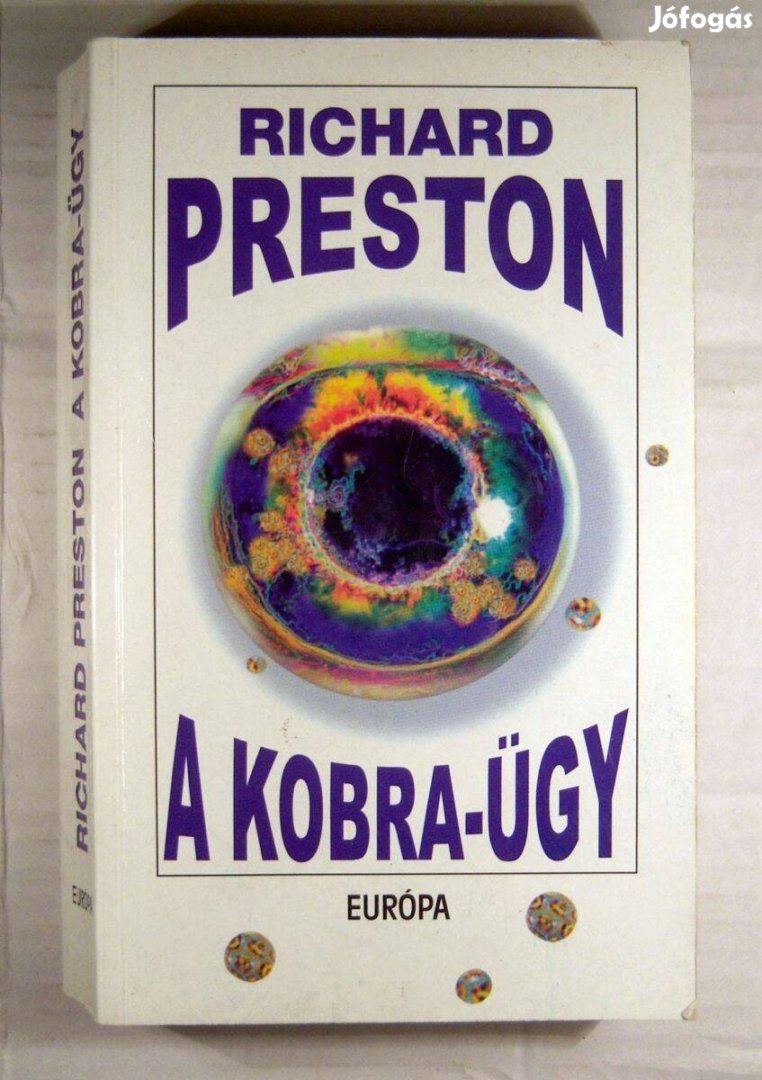 A Kobra-ügy (Richard Preston) 1999 (3kép+tartalom)